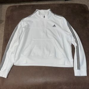 Adidas Cropped Quarter Zip